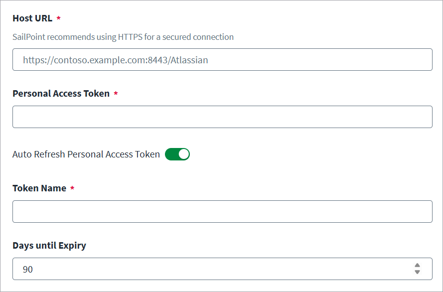 Connection Settings