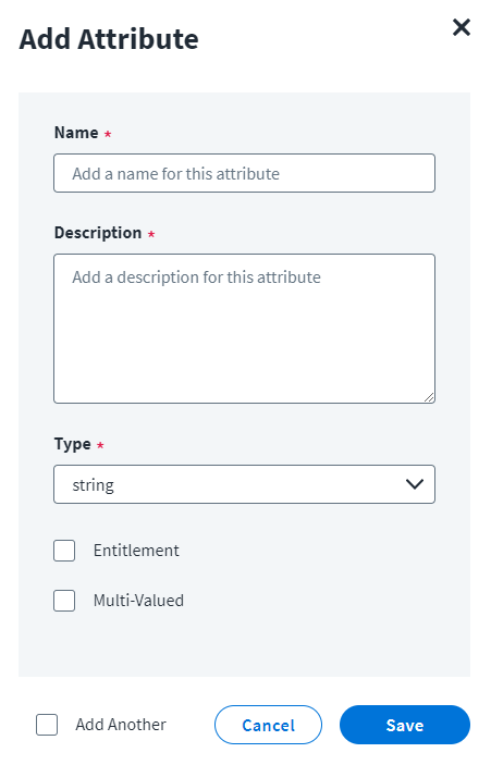 Add a New Account Schema Attribute