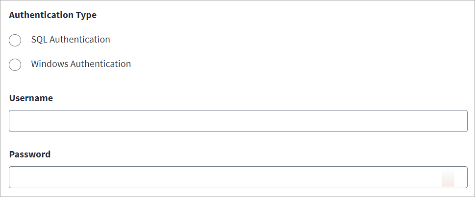Authentication Settings