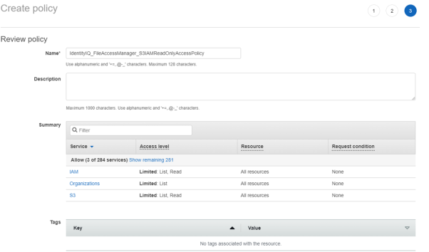 Create Policy JSON